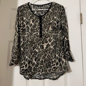 Cheetah print top
